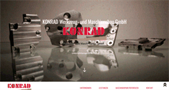 Desktop Screenshot of konrad-maschinenbau.de